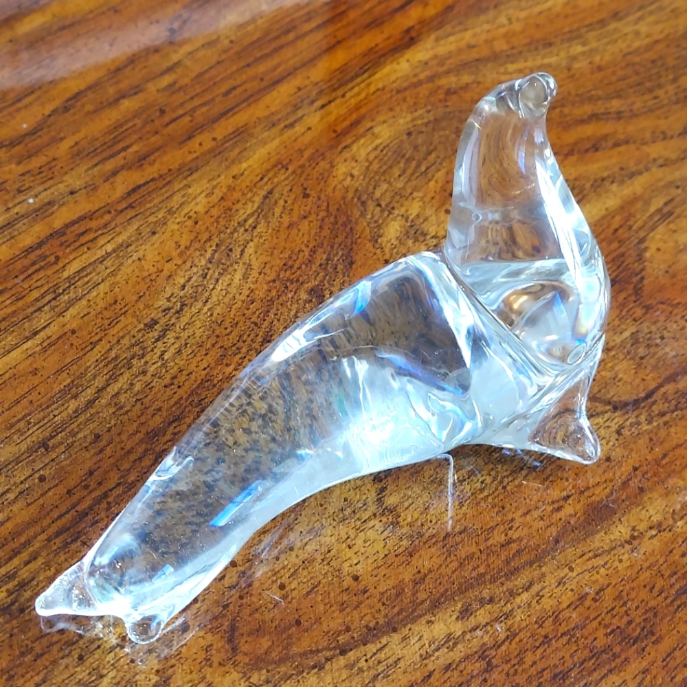 Art Glass Seal Figurine